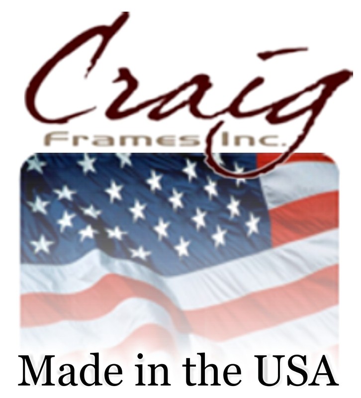 Craig Frames Stratton, .75" Queen Ann Distressed Silver Picture Frame gallery