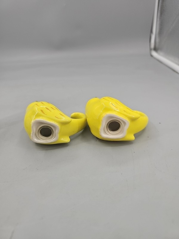 Creative Co-Op Pair Yellow Birds Hanging On Tree Salt & Pepper Shakers gallery