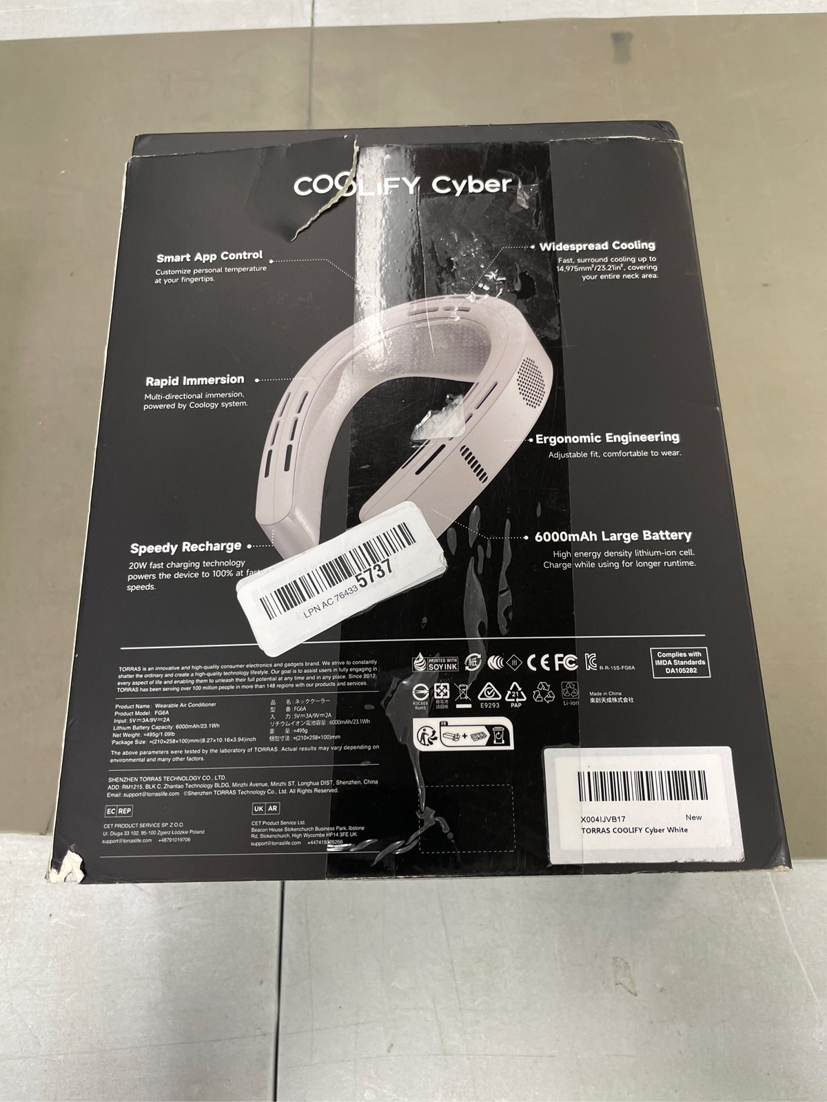 TORRAS COOLiFY Cyber・2025 Flagship AI Neck Air Conditioner, Ultimate Immersive C gallery