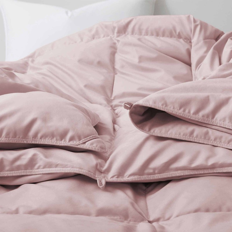 Oversize Down Feather Comforter Lightweight Soft Cozy, King or Queen Bed Blanket gallery