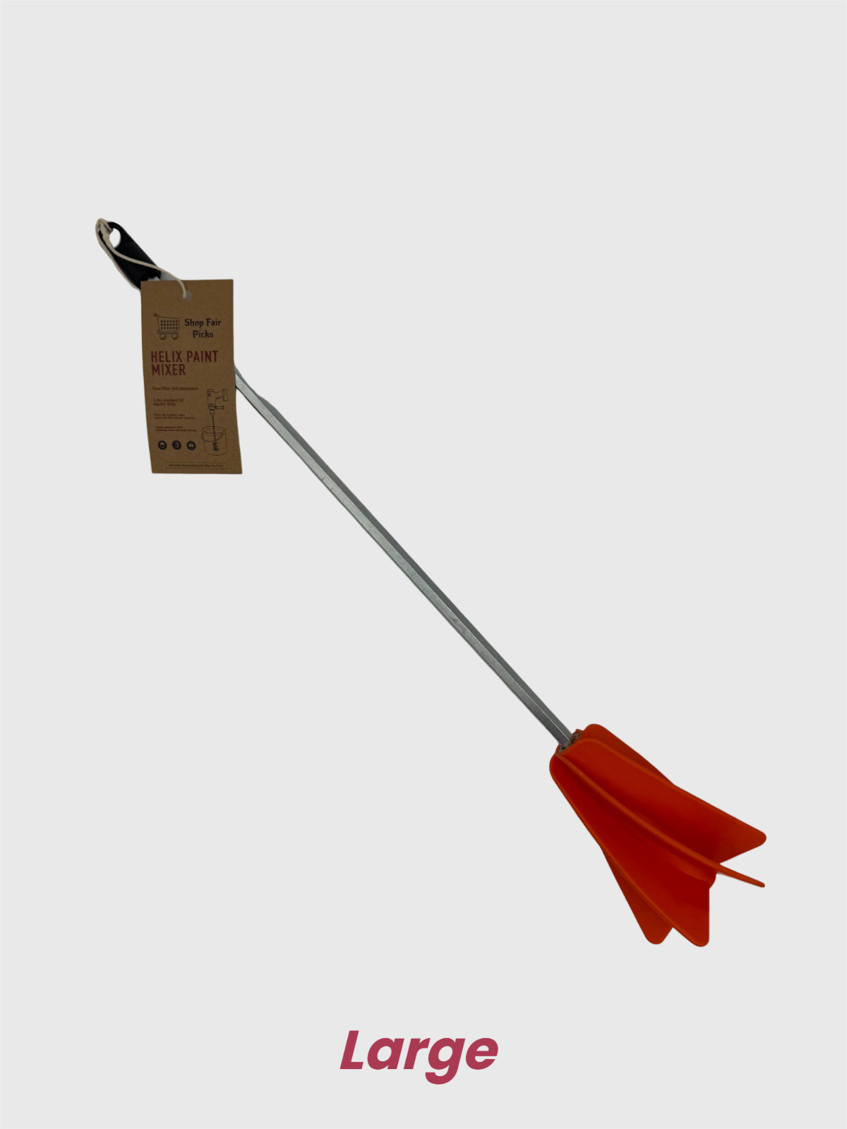 Plastic Mixing Sticks for 1 & 5 Gallon Buckets Heavy Duty ;set of 2, epoxy mixer gallery