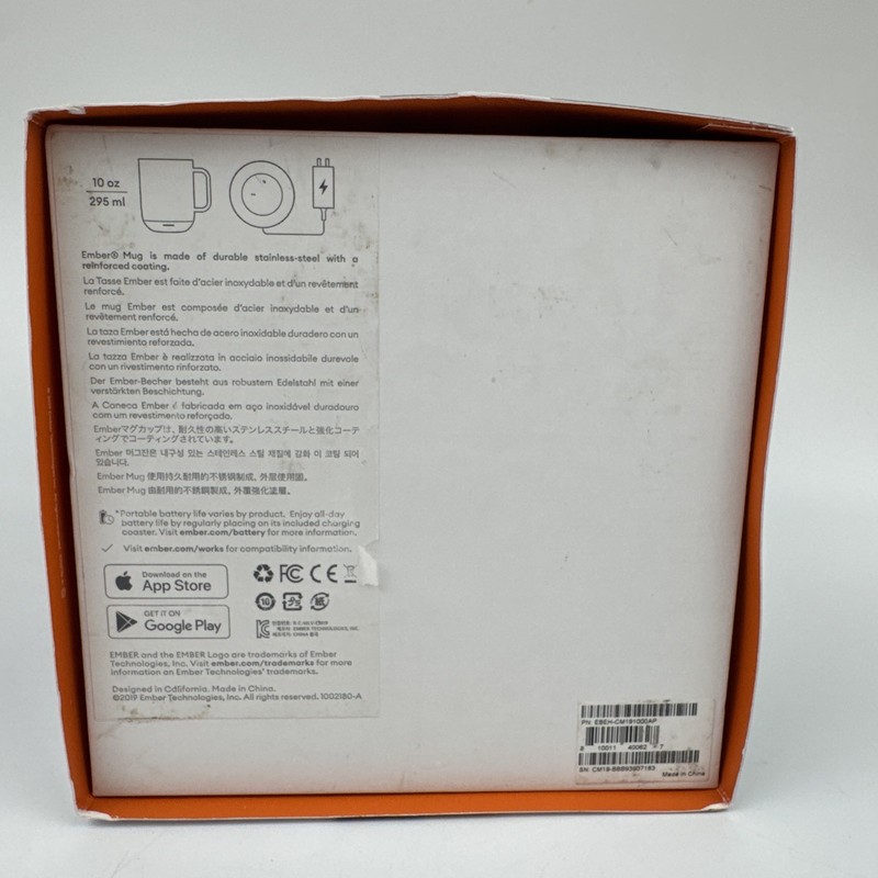 Ember Mug 2 Temperature Control App Smart 10oz w/ Charger & Box TESTED EXCELLENT gallery