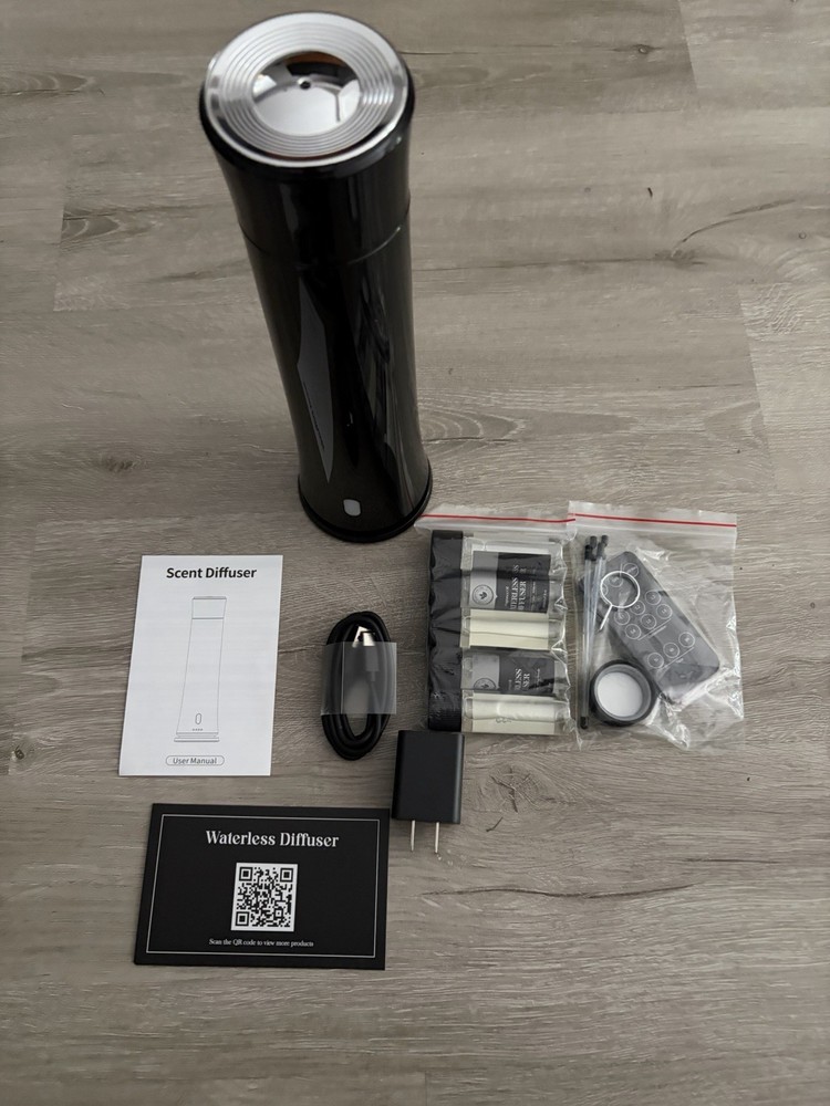 Waterless Scent Diffuser Starter Kit - 1000 Sq Ft Coverage, Hotel Scent Diffuser
