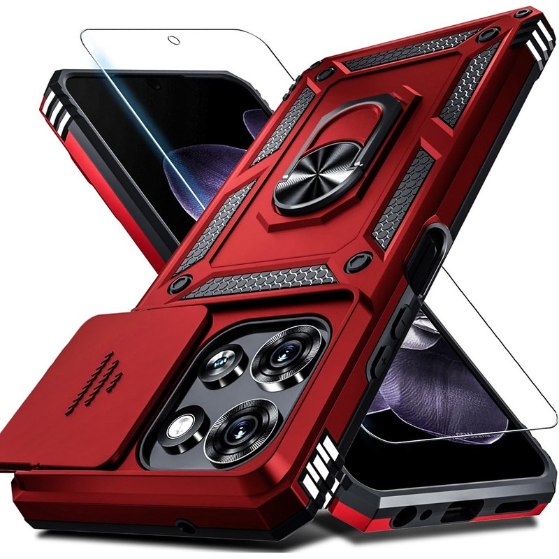 For Motorola Moto G 2025 Case Shockproof Phone Lens Cover + Tempered Glass gallery