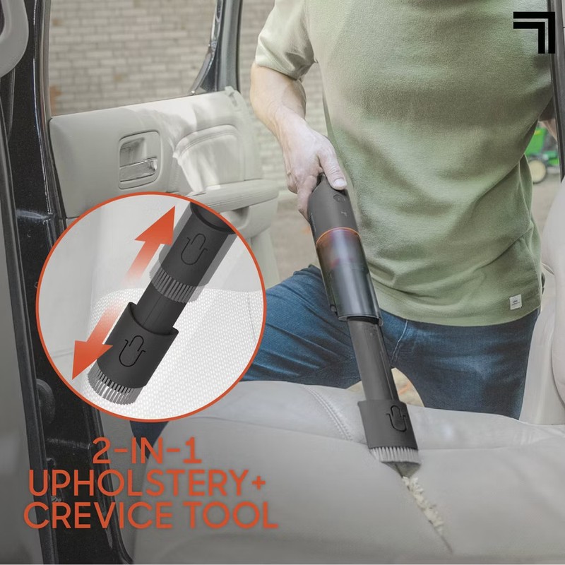 Sharper Image Lightweight Handheld Vacuum with 2-In-1 Upholstery & Crevice gallery