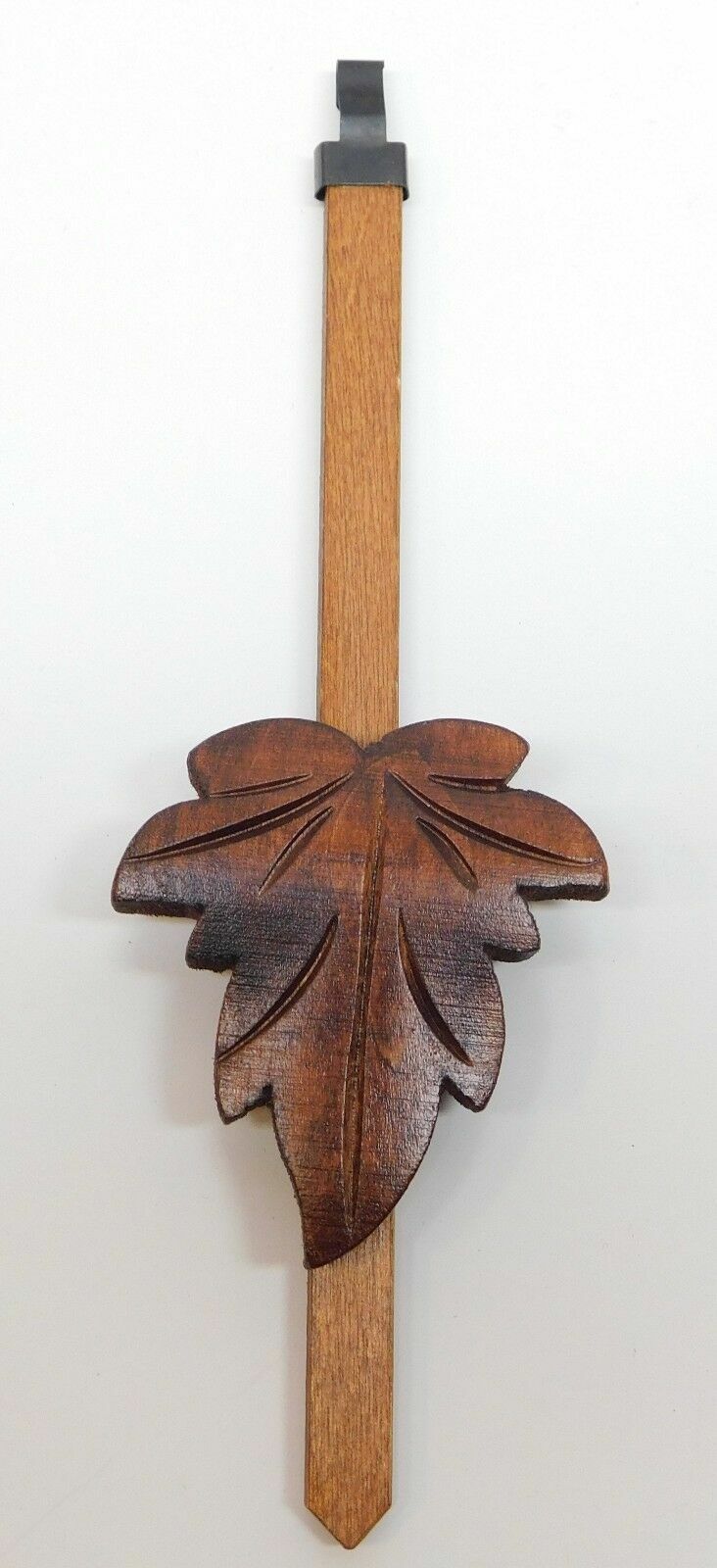Cuckoo Clock Maple Leaf Pendulum NEW Brown Walnut Stain CHOOSE FROM 3 SIZES gallery