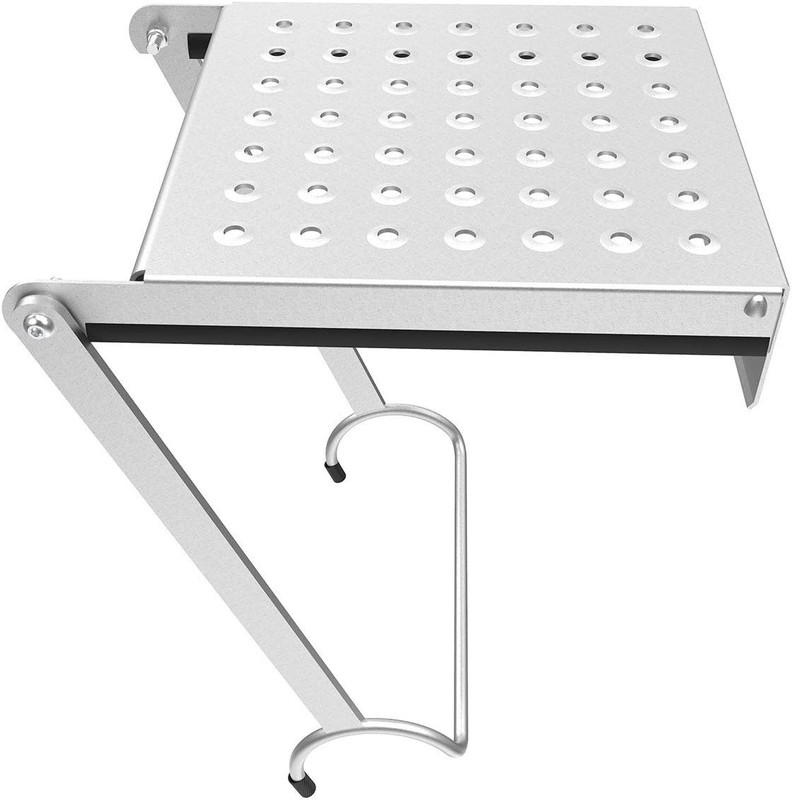Lightweight Aluminum Work Platform for Ladders - Secure 375 lbs Capacity gallery