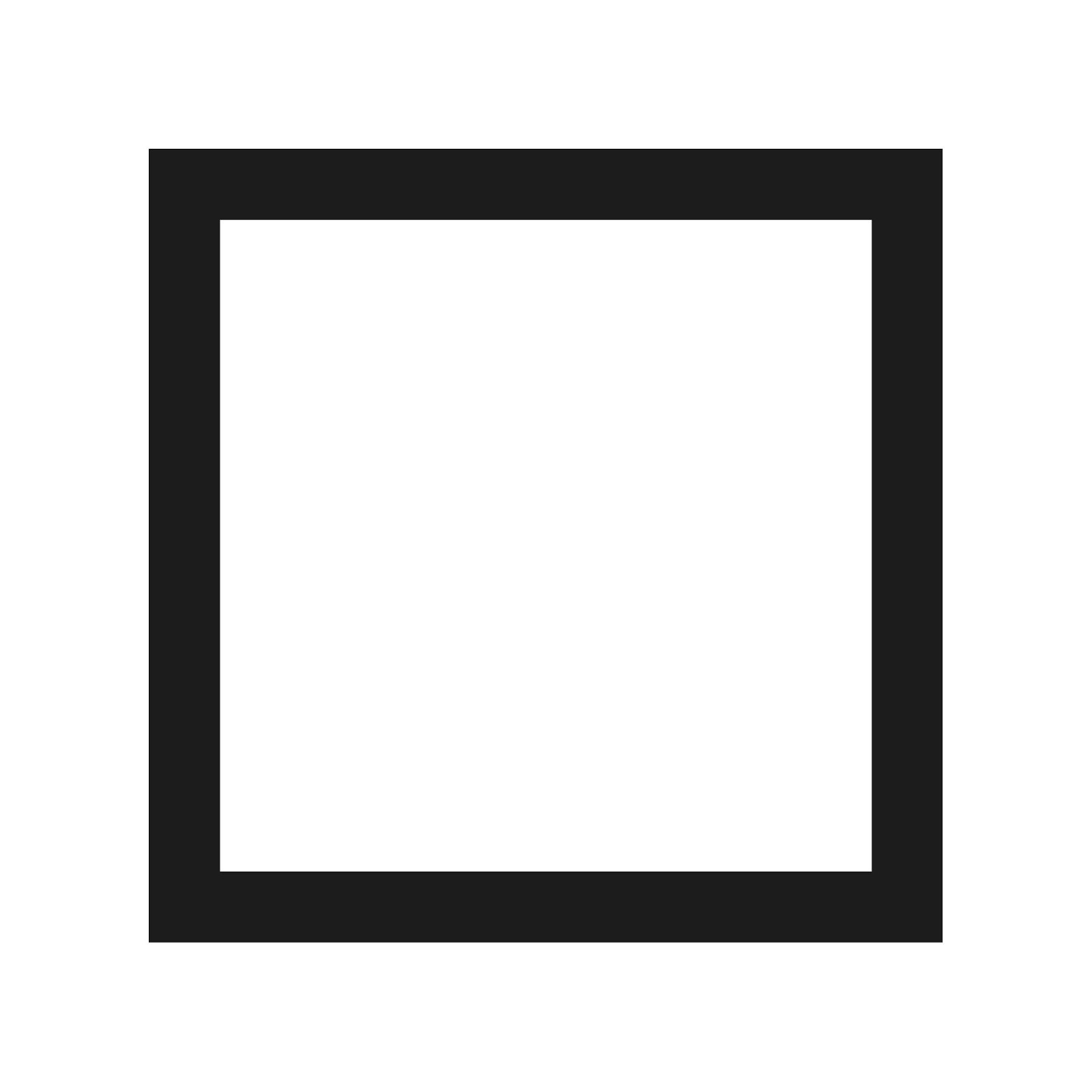 Square Shape outline Vinyl Decal Car Laptop Box Shape Sticker gallery