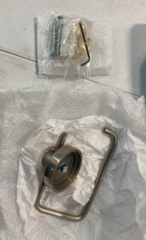 Phylrich DB55/15B Basic II 5 3/8" Toilet Paper Holder in BURNISHED NICKEL New! gallery