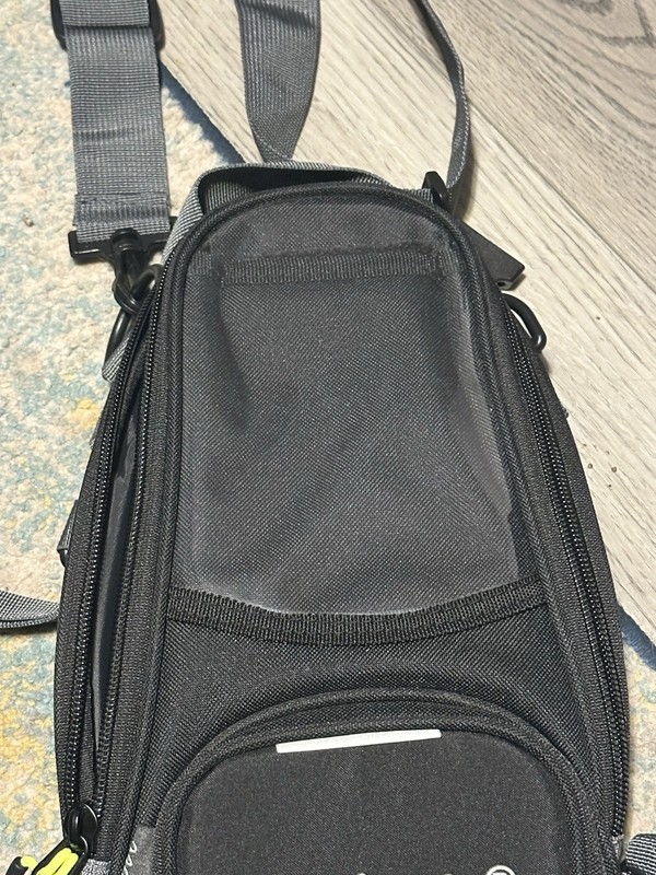 Wolt Mini Backpack Travel Cross Bag Black Light Weight 3