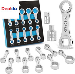 Torque Adapter Set SAE 12PCS, Includes 5/16″, 3/8″, 7/16″, 1/2″, 9/16″, 5/8″, 11