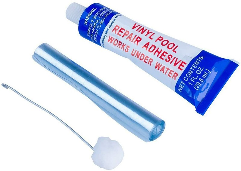 Above Ground Vinyl Liner Pool Patch Adhesive Glue Repair Kit - Work Under Water gallery