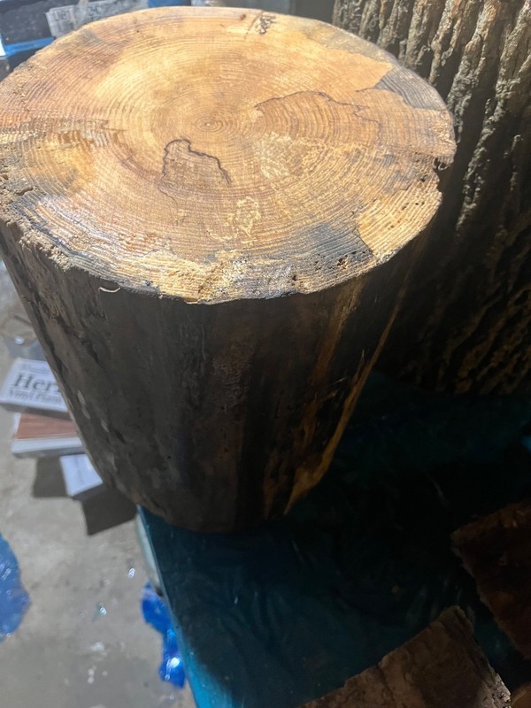 Tree Stump Stool, Natural Edge Side Table End Table gallery