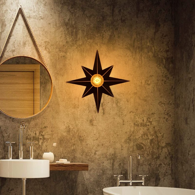 16 inch Flush Mount Ceiling Light with Pull Chain On/Off Switch, Industrial B... gallery