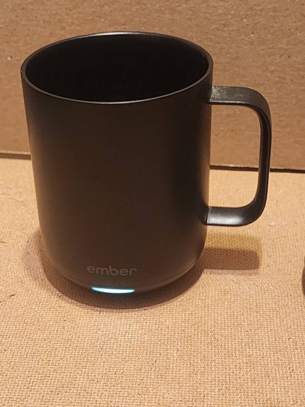 Ember Temperature Color Control Ceramic Smart Mug 10 Oz Black - App Controlled gallery