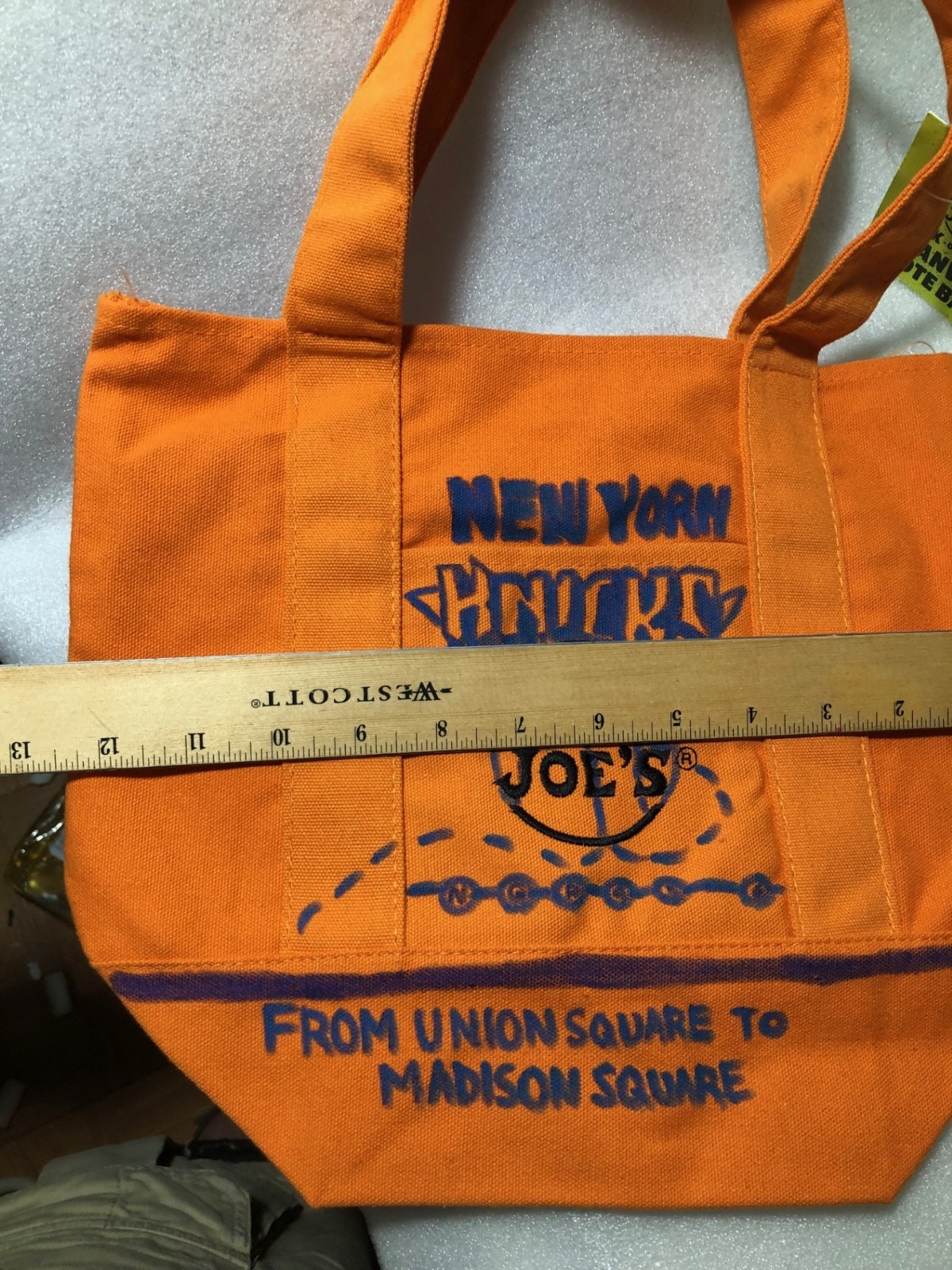 Knicks Hand Drawn Trader Joe’s Mini Light Orange Canvas Tote Bag(S) gallery