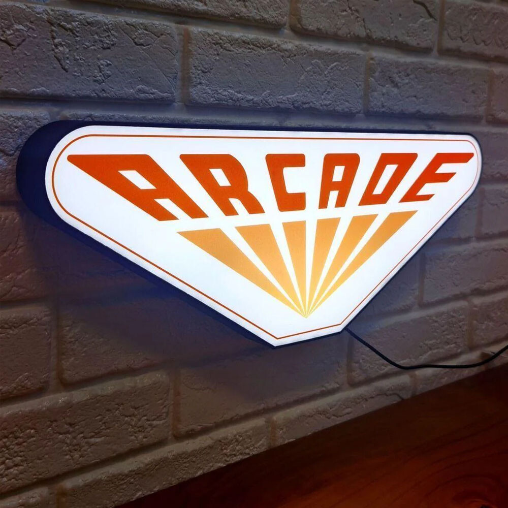 Palace Arcade Stranger Things 3D Printed LED Lightbox Sign Decor Fan Cave gallery