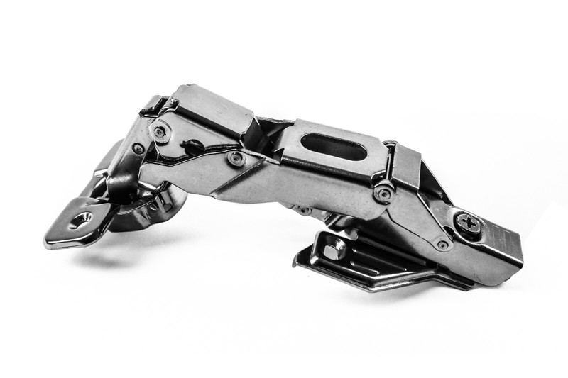 165 Degree Full Overlay Face Frame Concealed Cabinet Door Hinges with Screws gallery