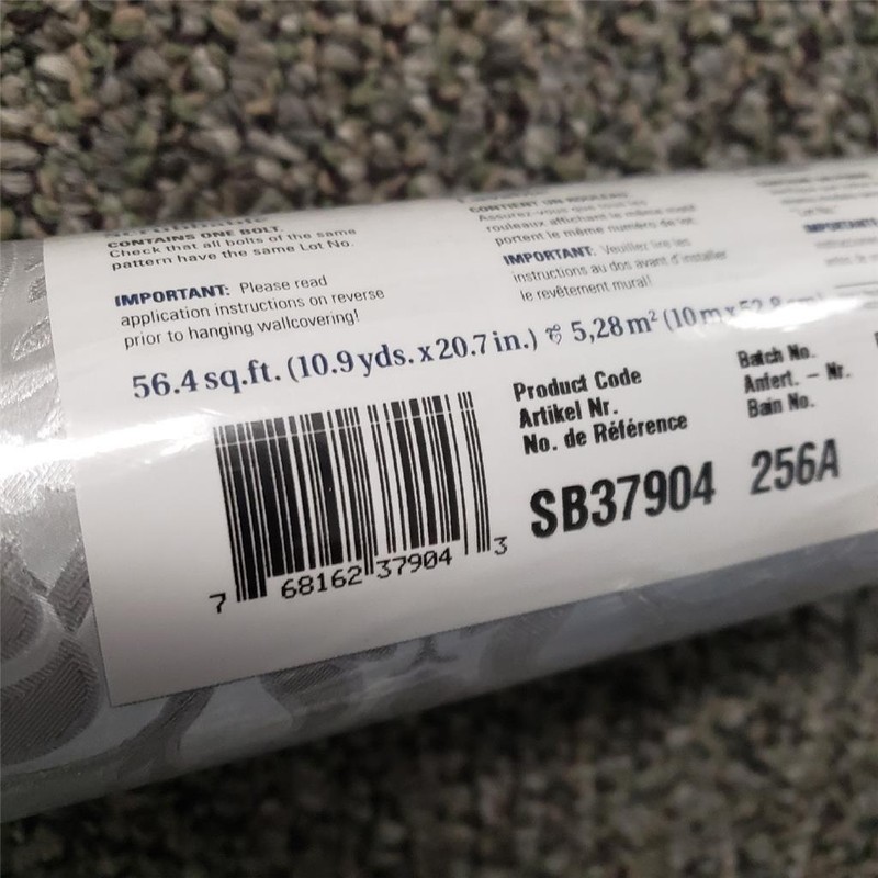 = Norwall Wallcoverings Solid Vinyl Roll 56.4 Sq Ft SB37904 Batch 256A NEW gallery