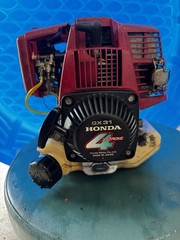 Honda GX31 4-Stroke Engine OEM Pulled From Mantis Fg100 Tiller. Runs Good