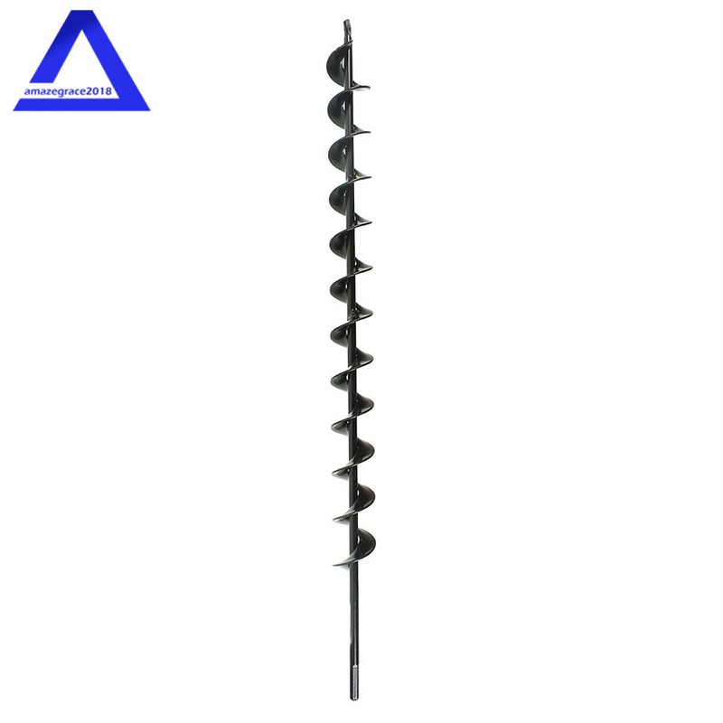 Rust-Proof Auger Drill Bit 1.75" × 24" Garden Plant Flower Rapid Planter Spiral gallery