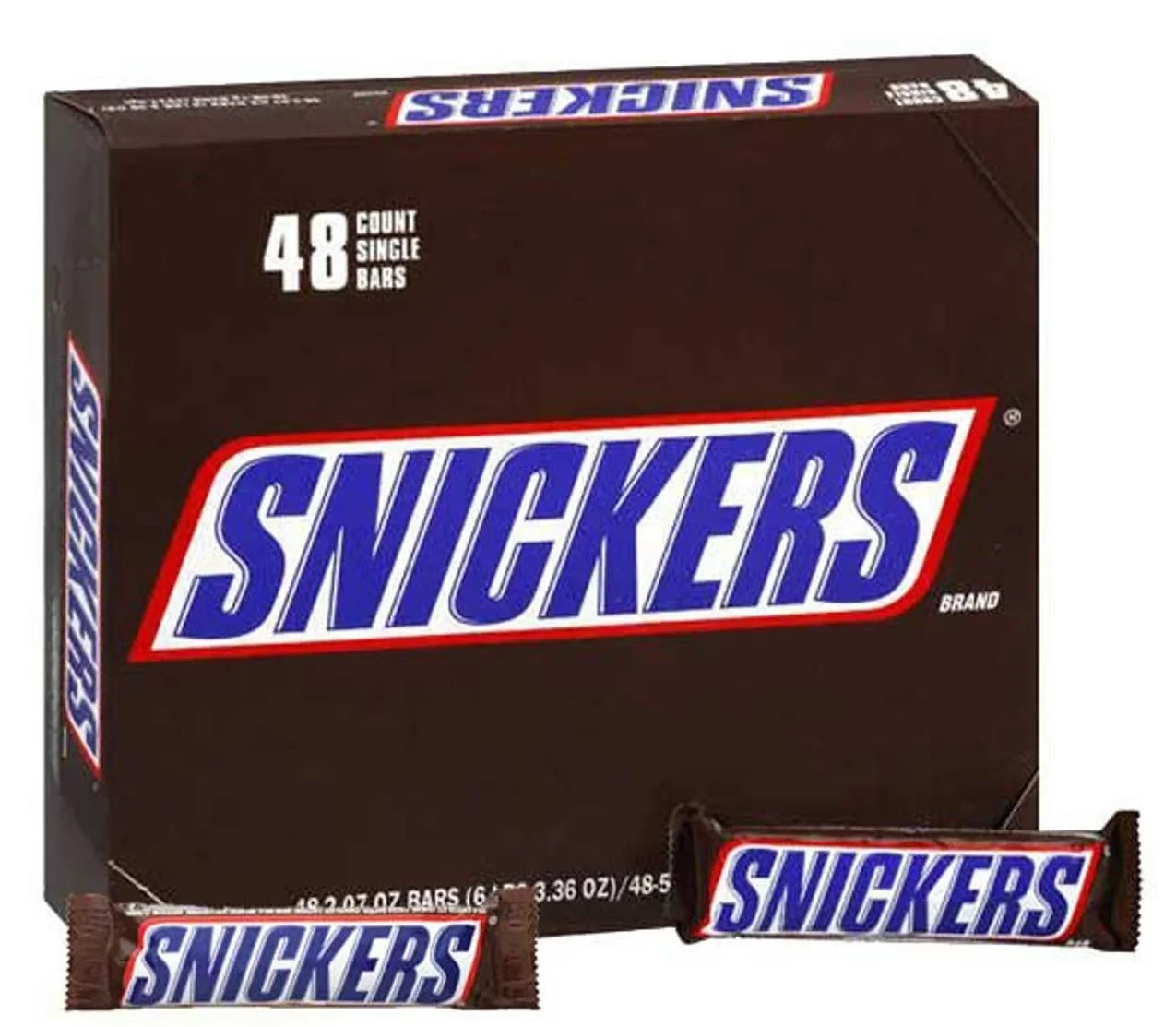 Snickers Full Size Bulk Chocolate Candy Bars - 1.86 oz - 48 ct Box EXP : 11/26 gallery