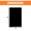 Buyers Products Rc40ppbpkgd Mudflaps, 40 In X 24 In, Polymer, Black, 1 Pr gallery