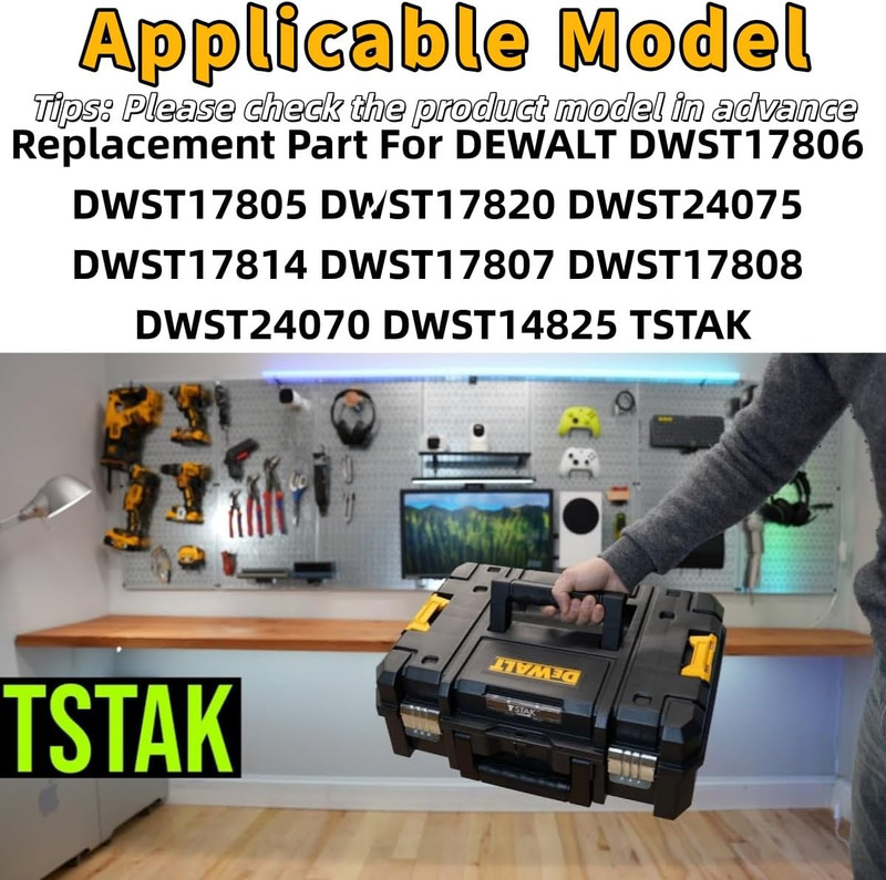 2pcs Tool Storage Latch Replacement Part NEW for DEWALT DWST17806 DWST17805 DWST gallery