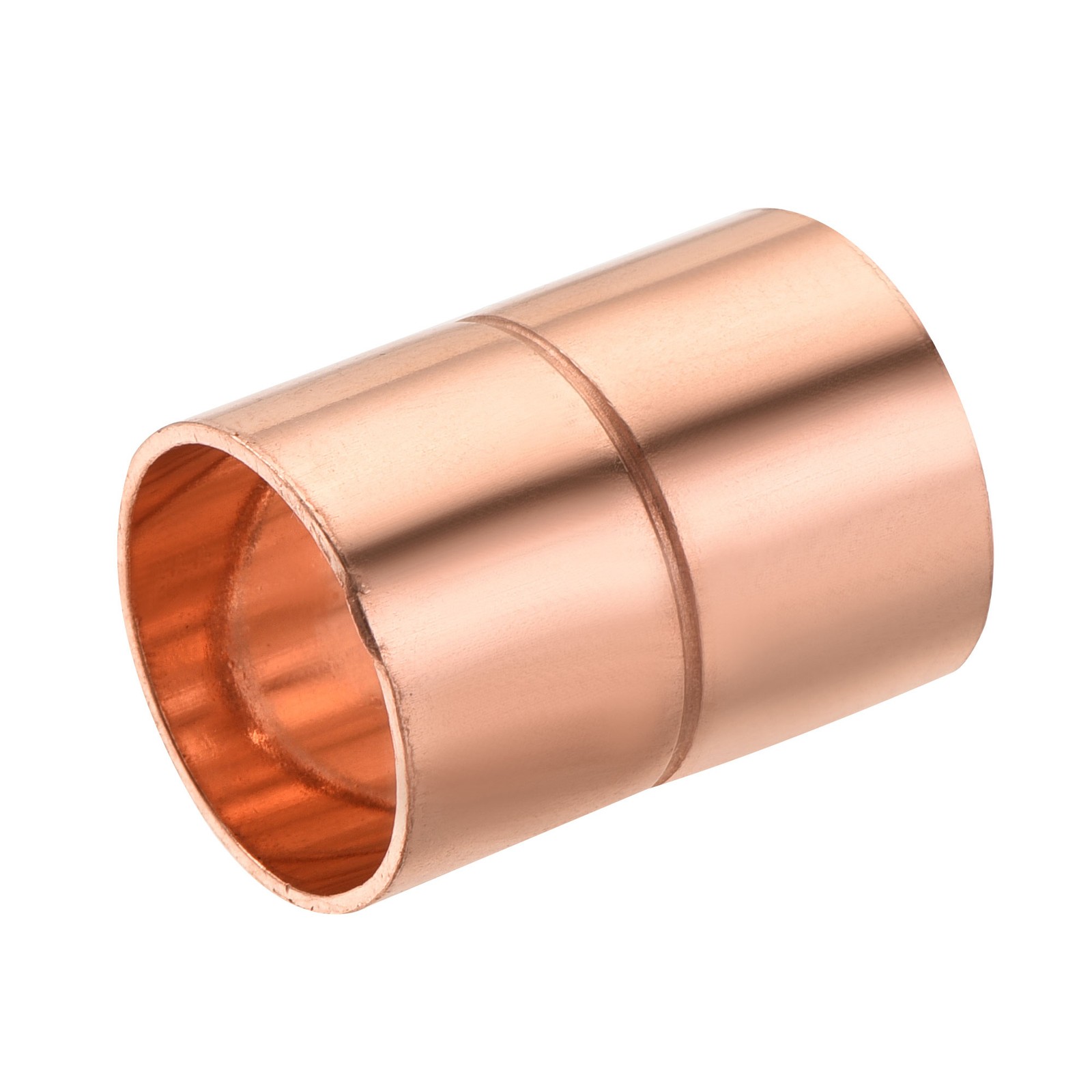 5PCS 5/8 Inch ID Straight Copper Coupling Fittings Welding Joint gallery