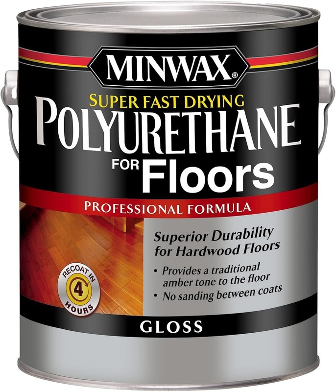 1 Gallon Super Fast Drying Clear Gloss Polyurethane for Beautiful Wood Floors gallery