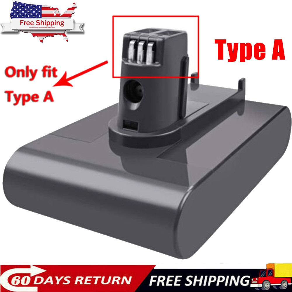 6400mAh Battery For Dyson Type A DC44 Vacuum DC34 DC35 DC31 Animal Exclusive US gallery