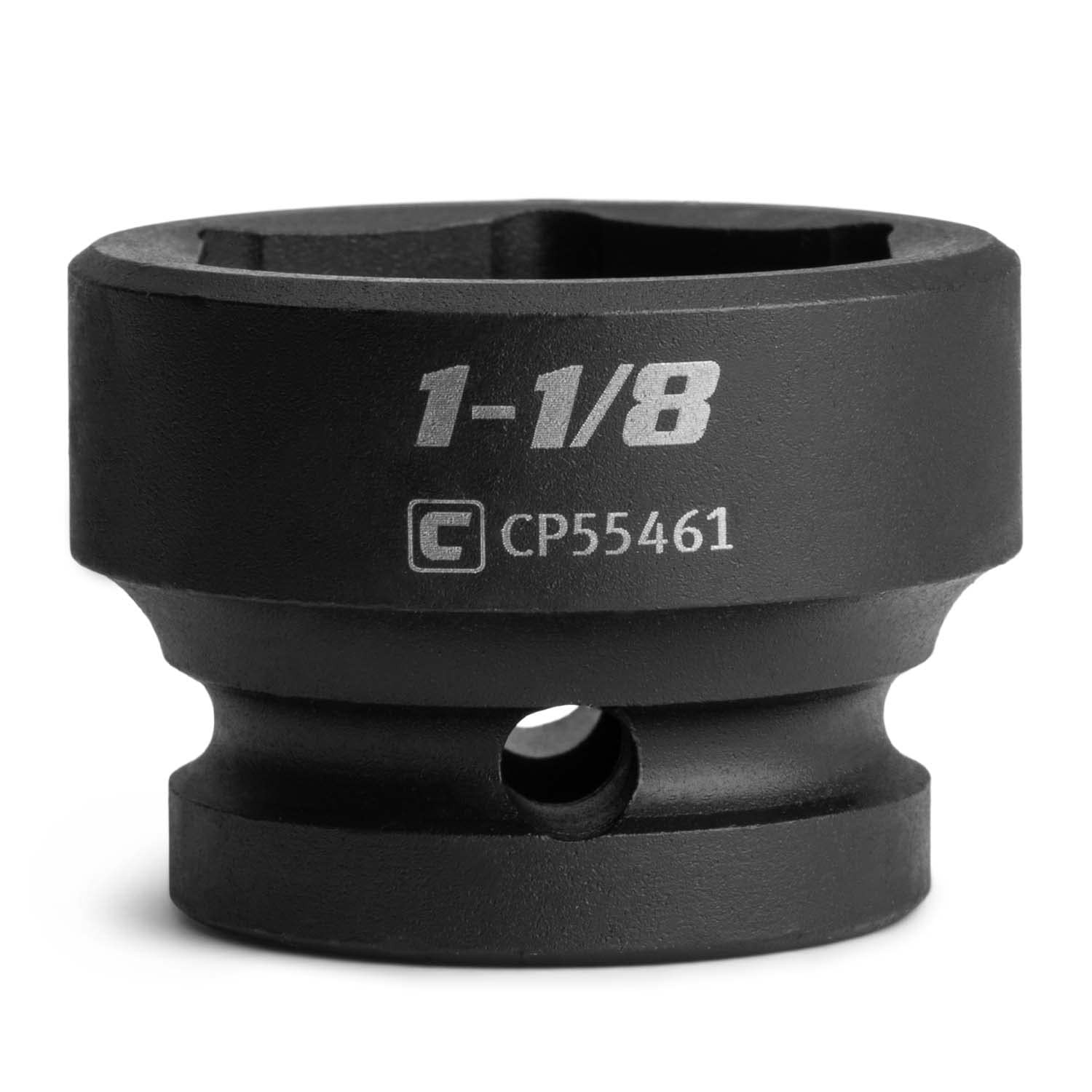 Capri Tools 1-1/8 in. Stubby Impact Socket, 1/2 Drive, 1-1/8-Inch gallery