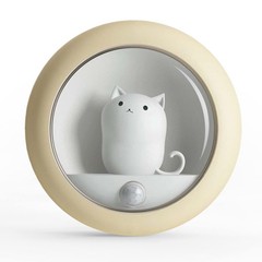 Cat Motion Sensor Light Rechargeable Motion Activated Night Light Led Warm White