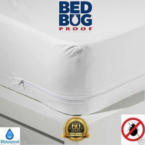 Bed Bug HYPOALLERGENIC Waterproof Zippered Vinyl Mattress Cover Protector 4 Size gallery