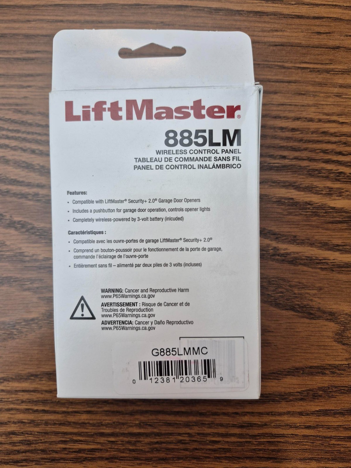 Liftmaster 885LM Wireless Control Panel MyQ Operators & Accessories Wall Control gallery