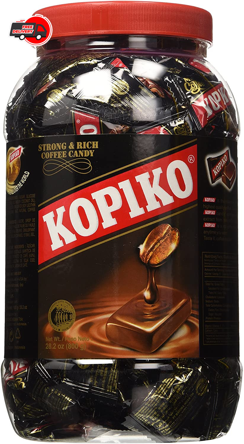 Kopiko Coffee Candy In Jar 28.2oz (Original Version) gallery