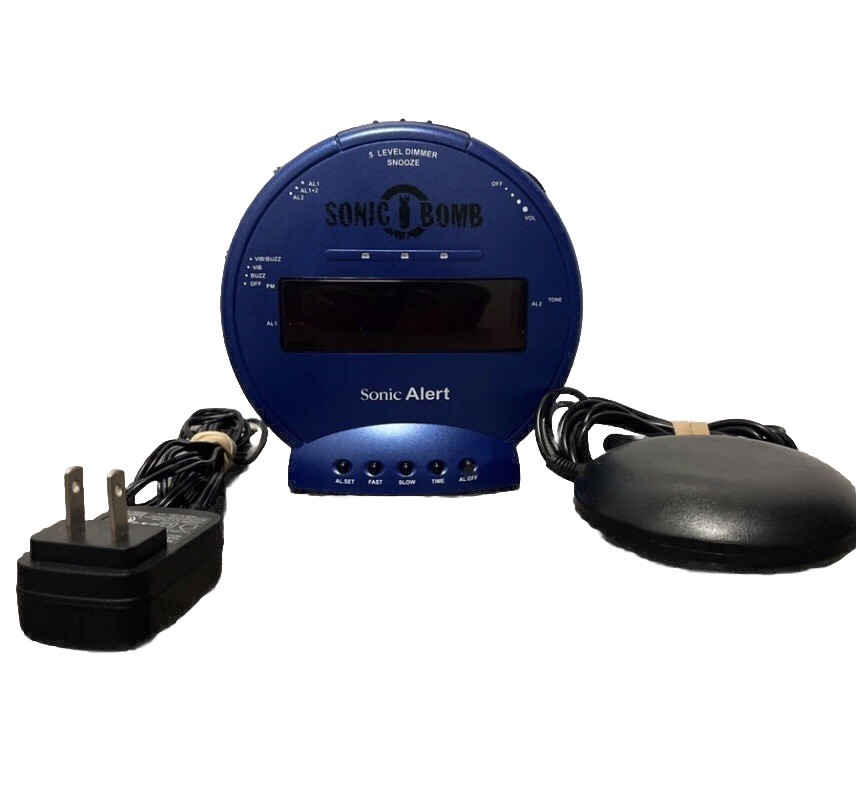 💥Sonic Bomb Extra Loud Alarm Clock with Bed Shaker – Ideal for Heavy Sleepers💥 gallery