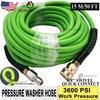 Kink Resistant Pressure Washer Hose 1/4"x25/50' 3600 PSI M22-14&15mm, or 3/8" QC gallery