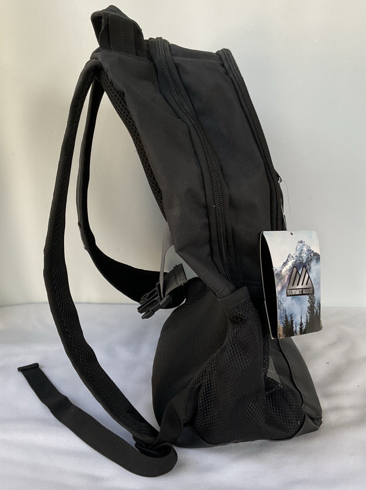 Summit Ridge Black Back Pack 18x15 NWT 5