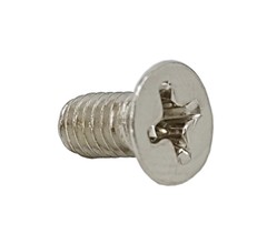 100PK M5 X 8mm – Phillips Flat Head Machine Screw (Countersunk) Carbon Steel