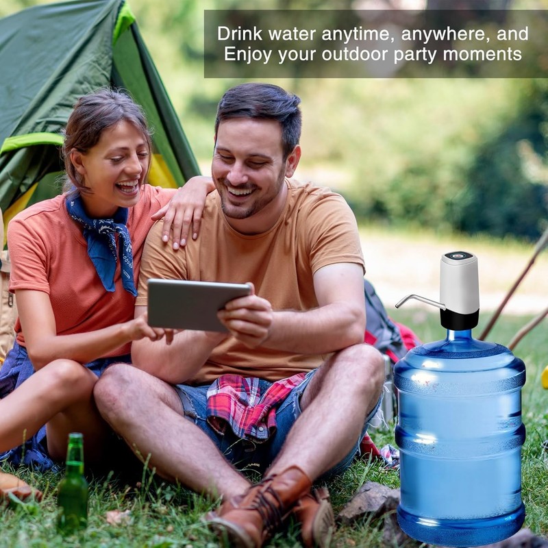 Automatic Drinking Water Jug Pump Rechargeable Water Dispenser for 5 Gallon gallery