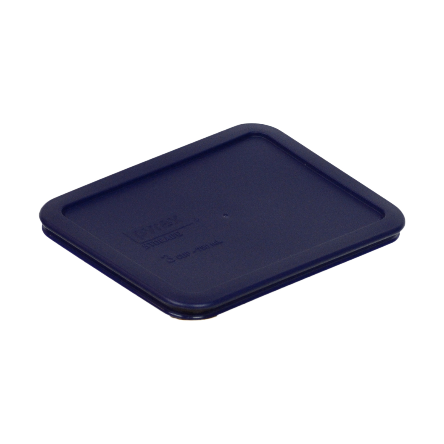 Pyrex Rectangular 3 Cup Storage Lid Cover Blue 7210-PC New for Glass Dish gallery
