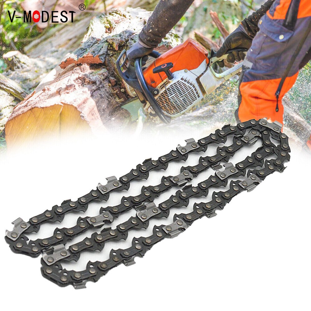 V-MODEST 12" Chainsaw Chain For Dewalt Black&Decker Ryobi Worx 3/8"LP .043" 45DL