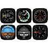 NEW Trintec Modern Aviation Coasters: 6-Piece Non-Slip Instrument Set gallery