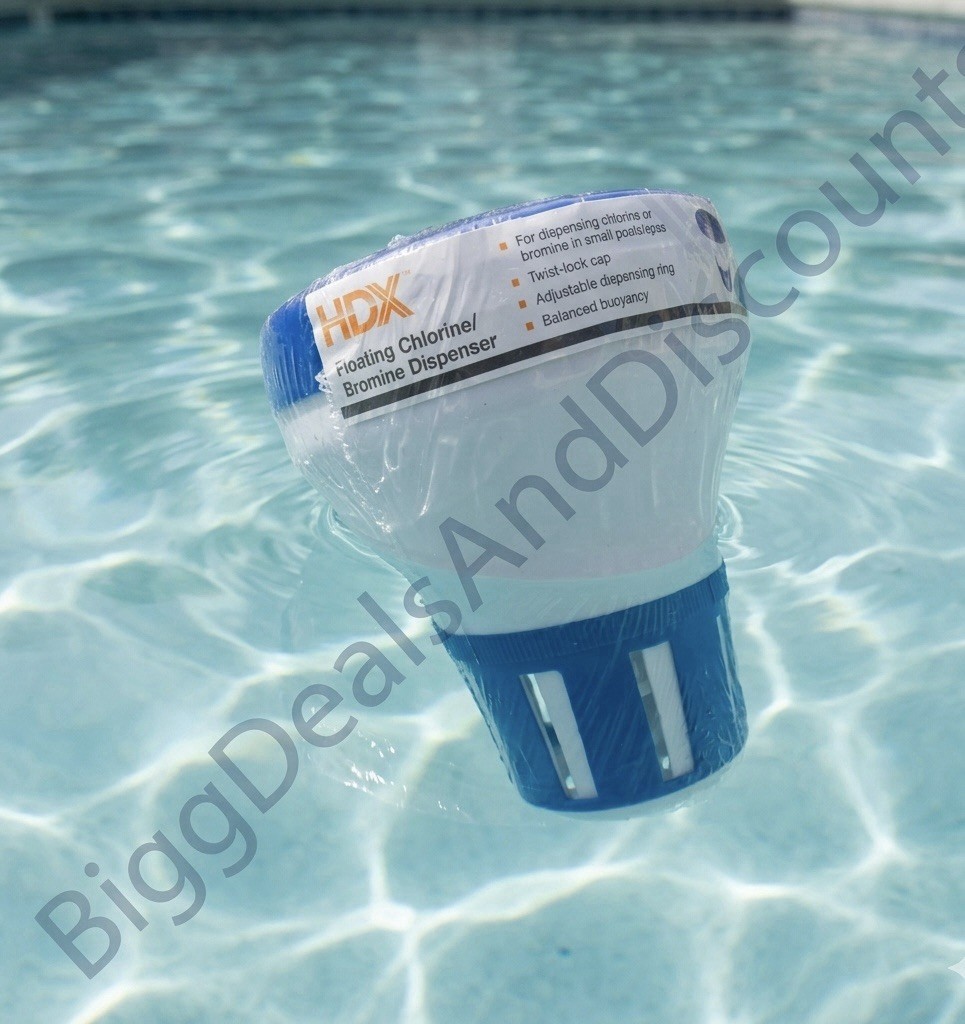 HDX Floating Chlorine/Bromine Dispenser for Spas, HotTubs&Small Pools SHIPS FAST gallery