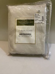 Croscill Classics Rutherford Blouson Valance 94in W x 15in Khaki..New