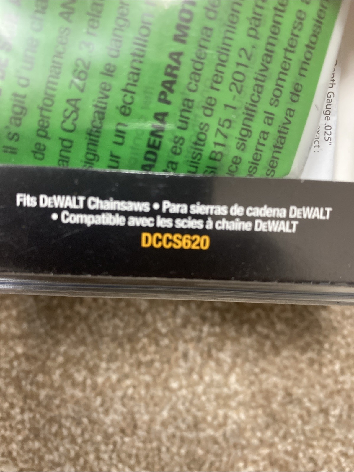 DEWALT 12 in Chainsaw Chain 45 Link DCCS620 DW01DT612 saw chain gallery