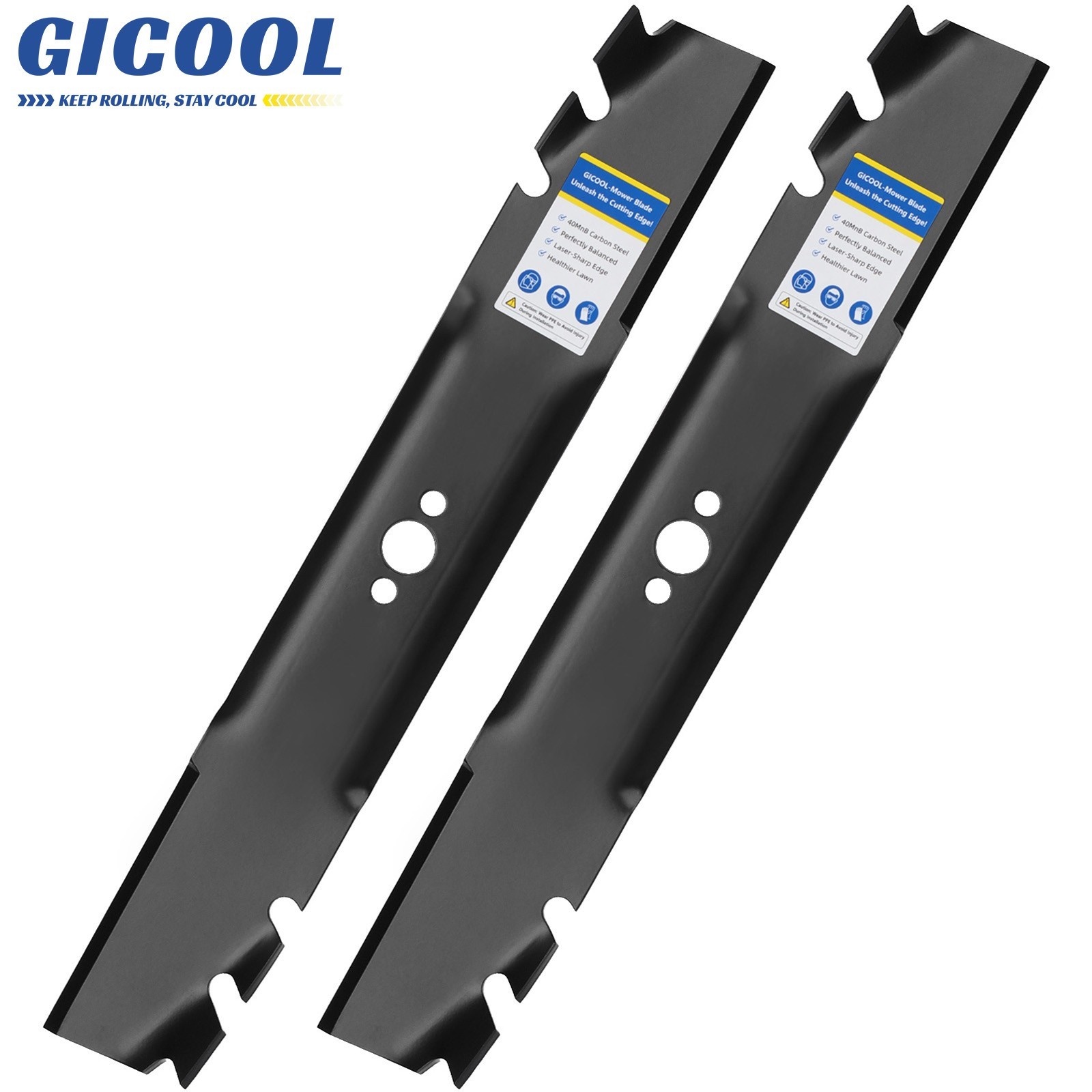 GICOOL 116-6358-03 2 Pack Mulching Blades for 30" Toro 20120P 120-9500-03 20199 gallery