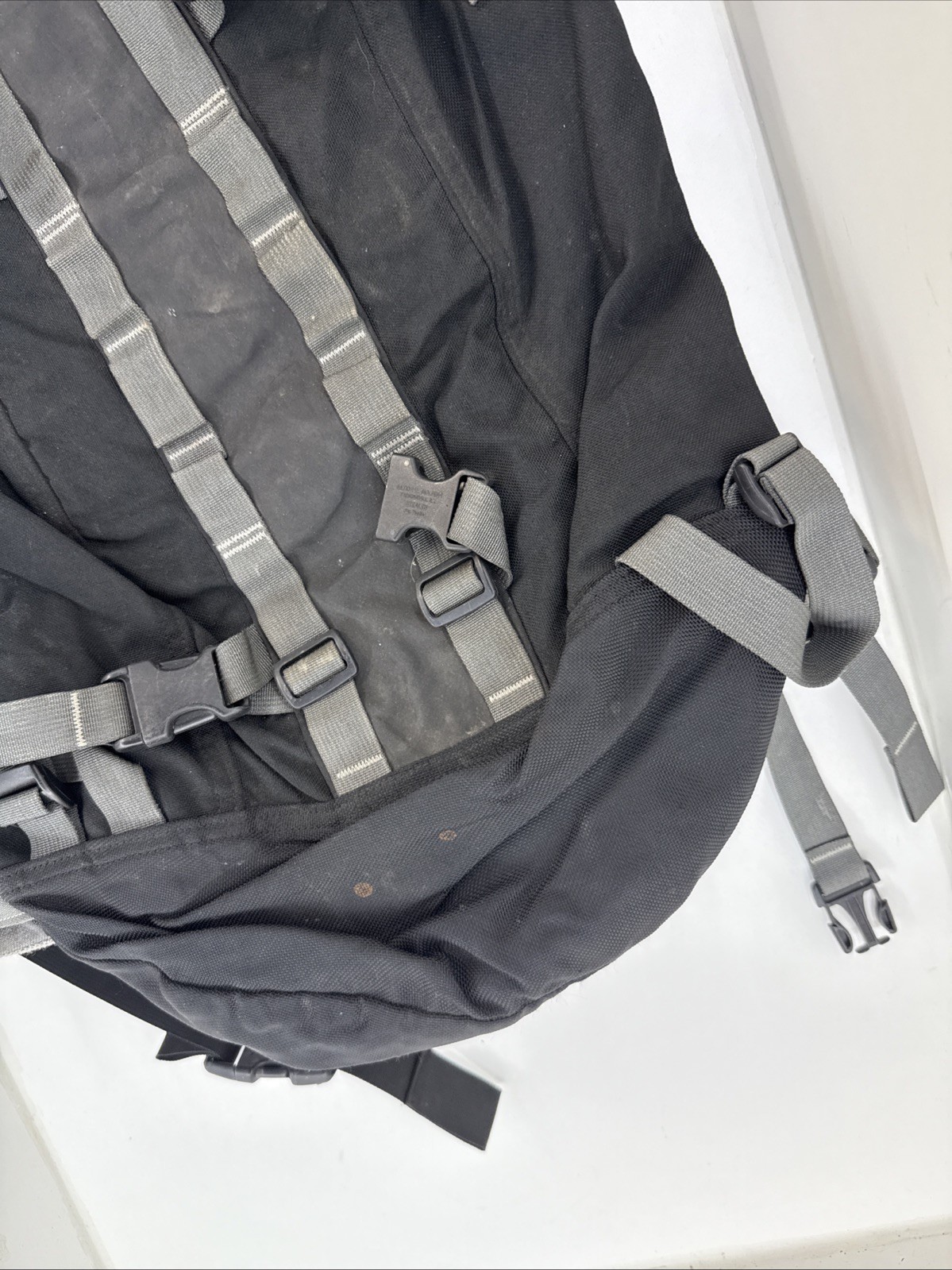 WOOKEY Backpack Early model Good Color Scheme Black / Gray 4