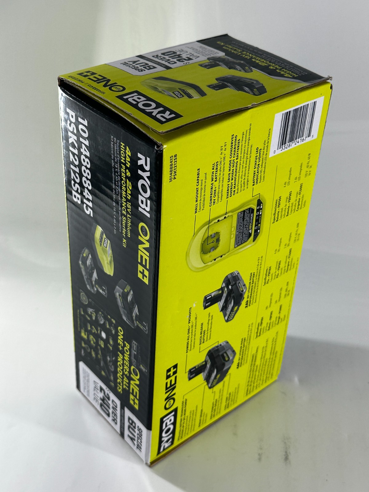 Ryobi ONE+ 18V Lithium-Ion High Performance Starter Kit 4Ah & 2Ah gallery
